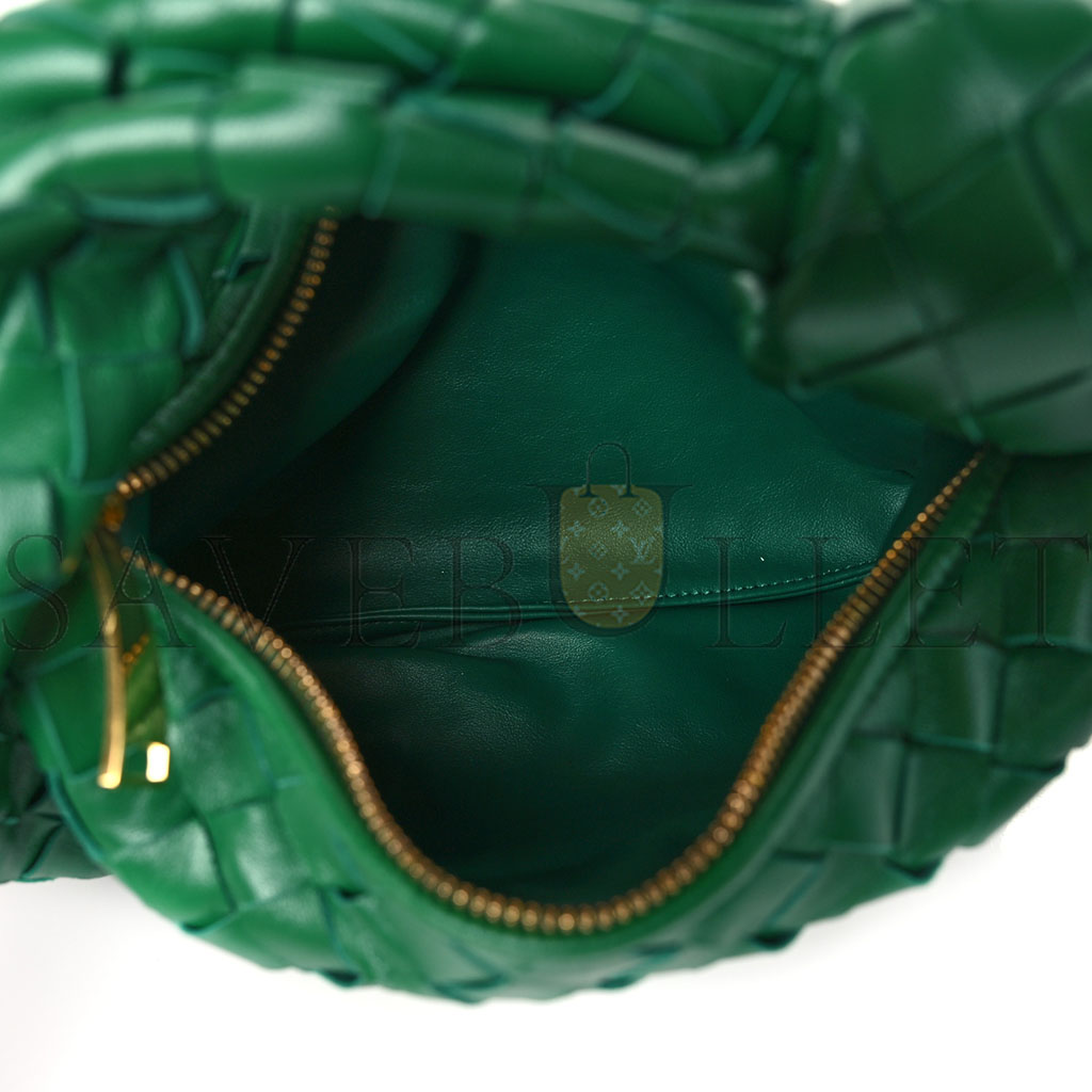 bo*te*ga Ve*ne*ta nappa intrecciato mini jodie racing green (25*14*8cm)